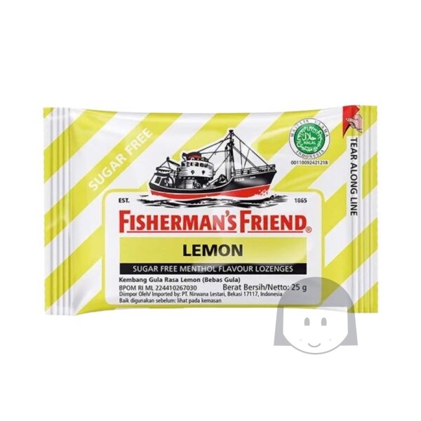 Fisherman's Friend Lemon Sugar Free 25 gr