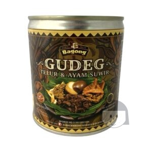 Bagong Gudeg Telur Ayam Suwir Pedas 300 gr Beperkte producten