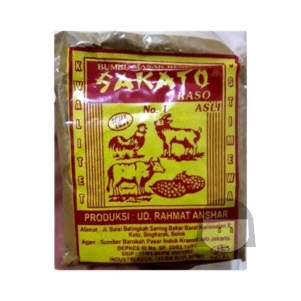 Sakato Raso Bumbu Masak Rendang 50 gr