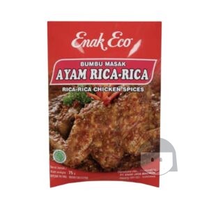 Enak Eco Bumbu Masak Ayam Rica-Rica 75 gr Kruiden & Gekruide Meel