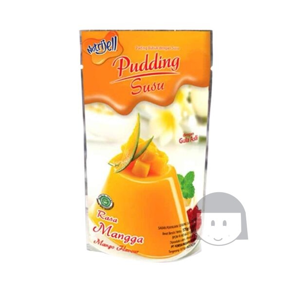 Nutrijell Pudding Susu Rasa Mangga 170 gr