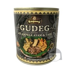 Bagong Gudeg Ati Ampela Ayam Tahu Pedas 300 gr Noedels en instantvoedsel