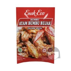 Enak Eco Bumbu Ayam Bumbu Rujak 65 gr Kruiden & Gekruide Meel