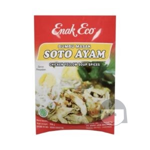Enak Eco Bumbu Masak Soto Ayam 70 gr Spices & Seasoned Flour