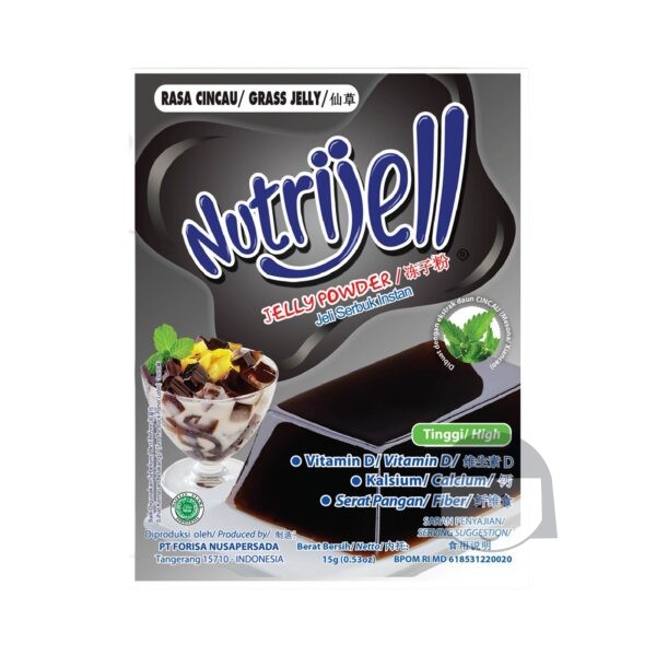 Nutrijell Jelly Powder Cincau Hitam 15 gr