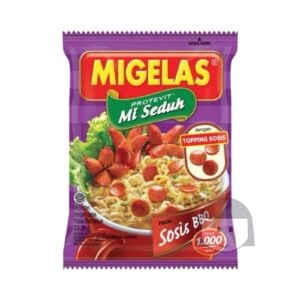 Migelas Sosis Bbq 30 gr, 10 pcs Mie & Makanan Instan