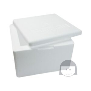 KiosKana Styrofoam Box 1 pc for Shipping Fresh and Frozen Items MEDIUM  *NOT TO BE SOLD SEPARATELY*