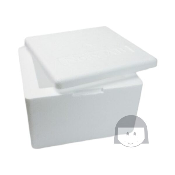 KiosKana Styrofoam Box 1 pc for Shipping Fresh and Frozen Items SMALL *NOT TO BE SOLD SEPARATELY*