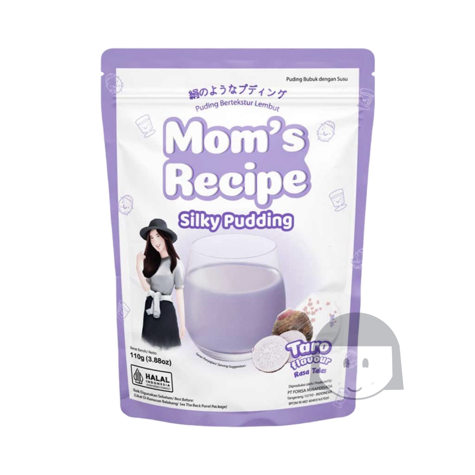 Mom's Recipe Silky Pudding Rasa Talas 110 gr Exp. 01-07-2025