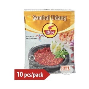 Finna Uleg Sambal Udang 18 gr, 10 sachets Meal Compliment
