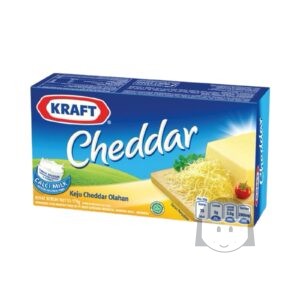 Kraft Keju Cheddar Olahan 165 gr Exp. 20-05-2025