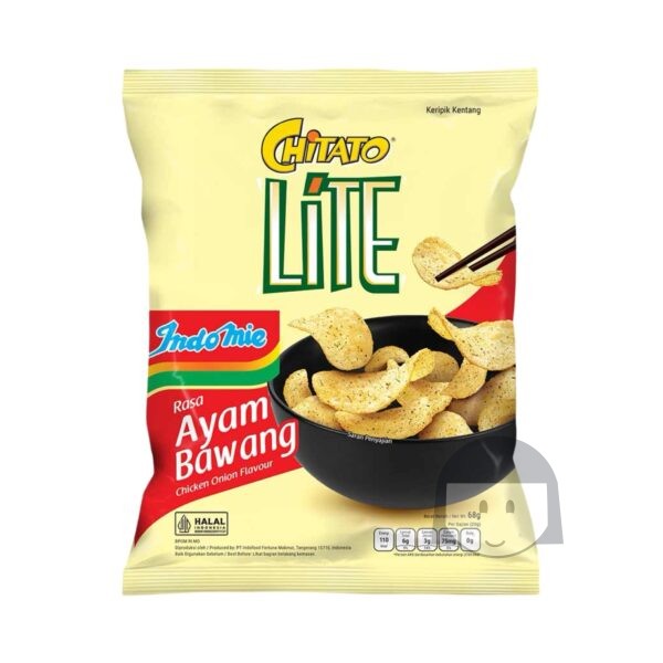Chitato Lite Rasa Ayam Bawang 68 gr Exp. 01-11-2025
