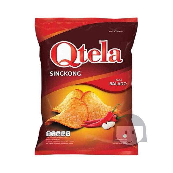 Qtela Singkong Rasa Balado 160 gr