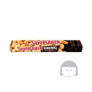 SilverQueen Chunky Dark Chocolate Cashews 95 gr Exp. 20-02-2025