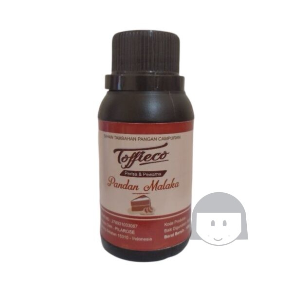Toffieco Perisa dan Pewarna Pandan Malaka 100 gr Exp. 07-07-2025