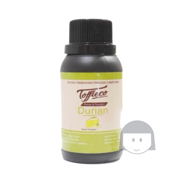 Toffieco Perisa dan Pewarna Durian 100 gr Exp. 18-07-2025