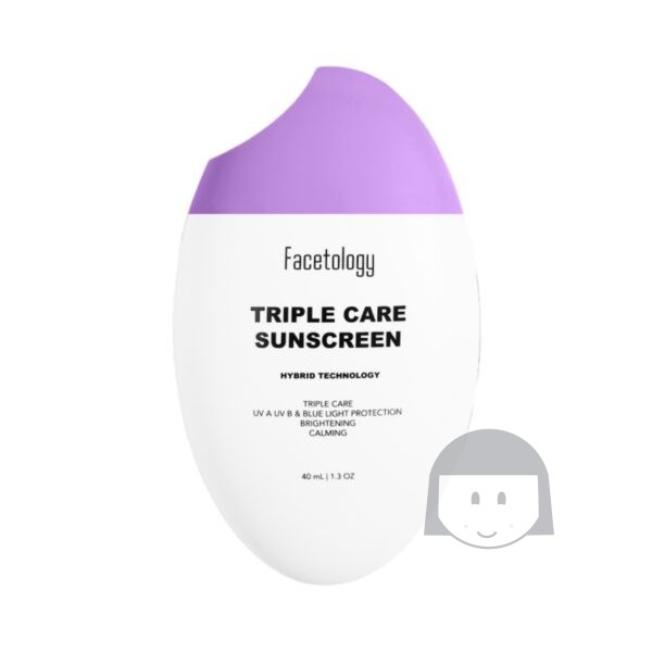 Facetology Triple Care Sunscreen 40 ml
