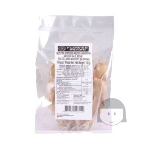 Flowerbrand Salted Dried Anchovy / Ikan Sinting / Ikan Asin Tipis 100 gr