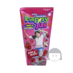 Happy Jus Apple Berry 200 ml Exp. 05-06-2025