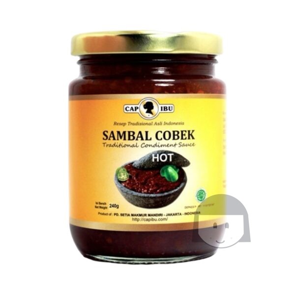 Cap Ibu / Nesia Sambal Cobek Hot 240 gr
