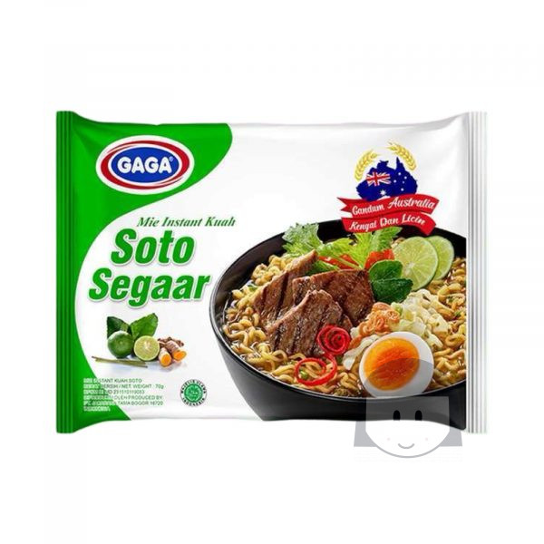 Gaga Mie Instant Kuah Soto Segar 70 gr Exp. 26-06-2025
