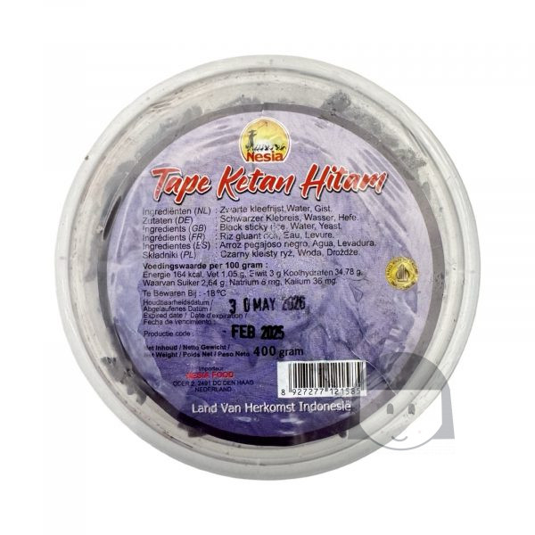 Nesia Frozen Tape Ketan Hitam 400 gr *SENDING AT OWN RISK*