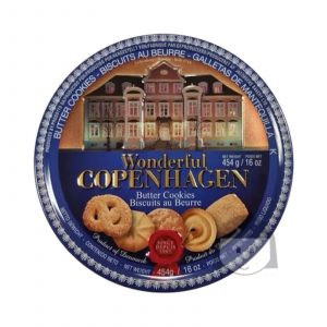 Wonderful Copenhagen Butter Cookies 150 gr