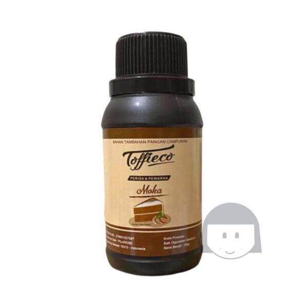 Toffieco Perisa dan Pewarna Moka 100 gr Exp. 13-10-2025