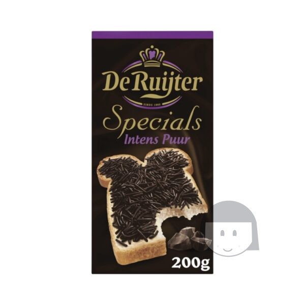 De Ruijter Specials Intense Pure Chocolate Sprinkles 200 gr