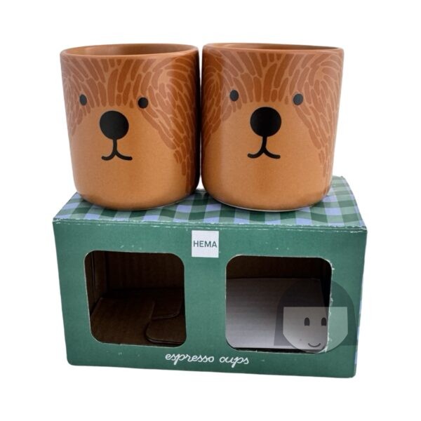 HEMA Dog Espresso Cup 2x