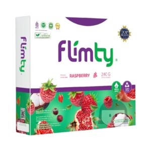 Flimty Minuman Serbuk Rasa Raspberry 240 gr 16 sachets x 15 gr