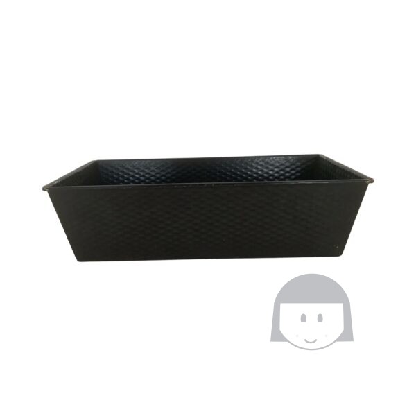Preloved Loyang Persegi Panjang Hitam 30 x 13 cm - Image 2