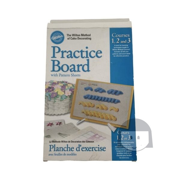 Preloved Wilton Practise Board for Butter Cream NEW - Gambar 2