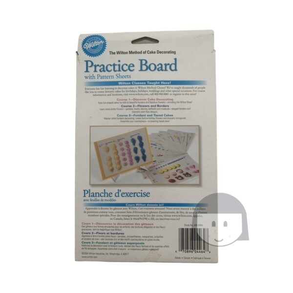 Preloved Wilton Practise Board for Butter Cream NEW - Gambar 3