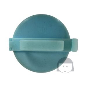 Preloved Rantang Plastik Mini Biru 2 Tingkat 13 cm *LIKE NEW* Non Food