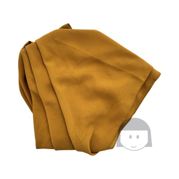Hijab Instant Triangle Lemon Colour - Image 2