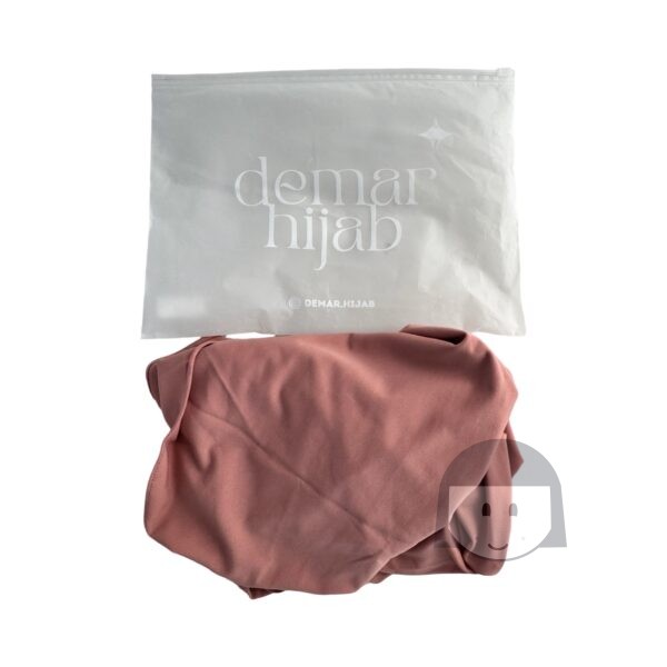 Demar Hijab Instant Triangle Pink Colour - Image 2