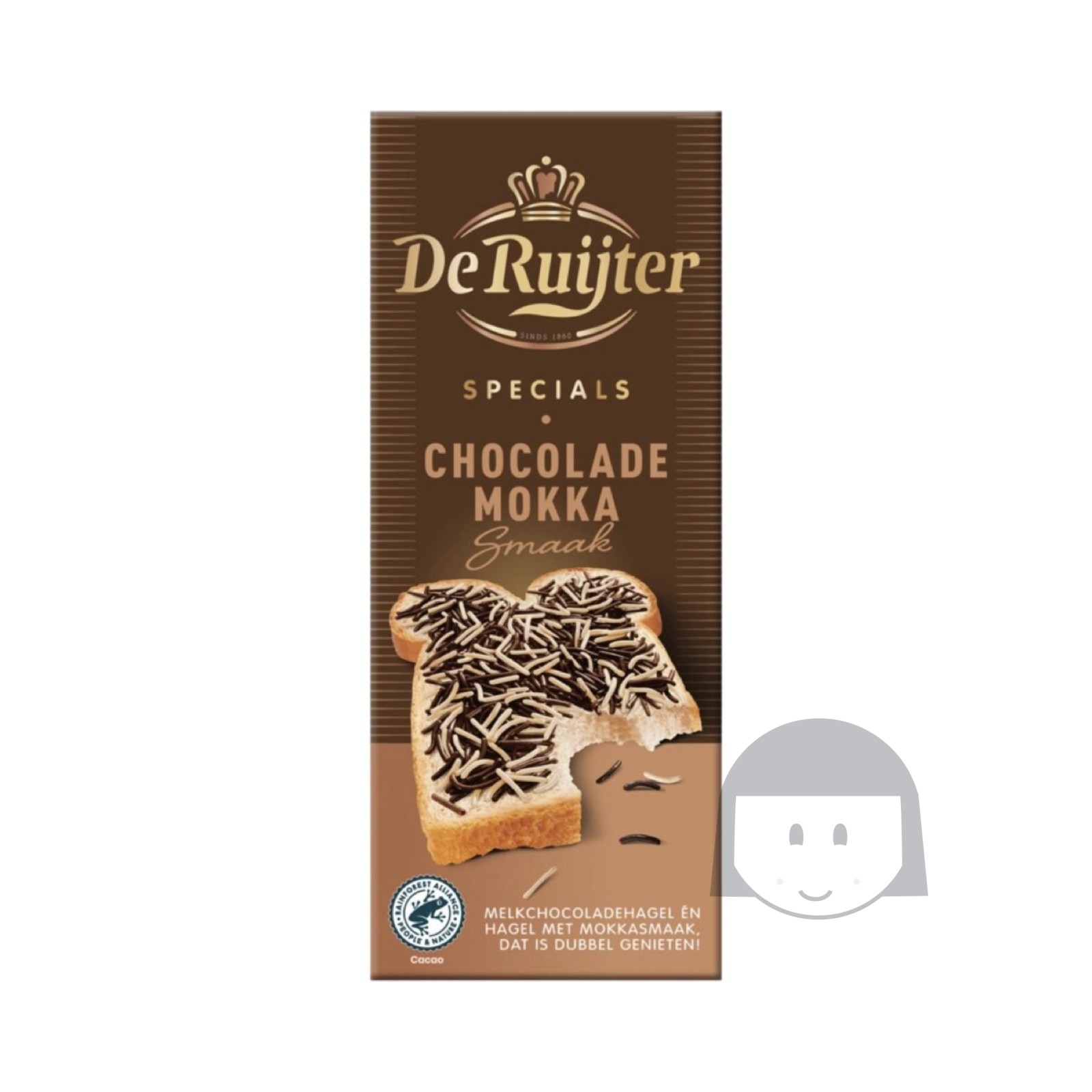 De Ruijter Specials Milk Chocolate Mocha Sprinkles 200 gr