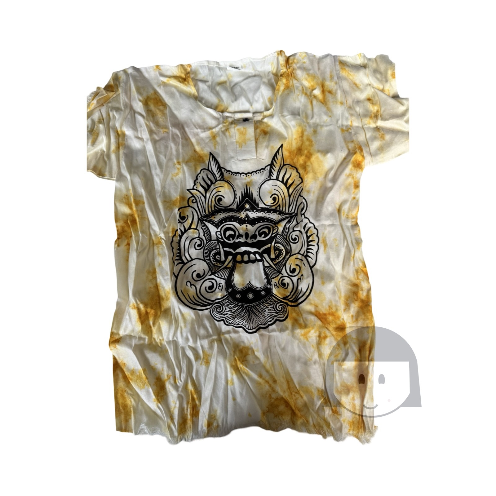 Preloved Kaos Barong Kuning L *LIKE NEW*