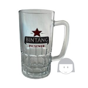 Preloved Bintang Pilsener Gelas 9 cm *NEW*