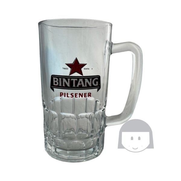 Preloved Bintang Pilsener Gelas 9 cm *NEW*
