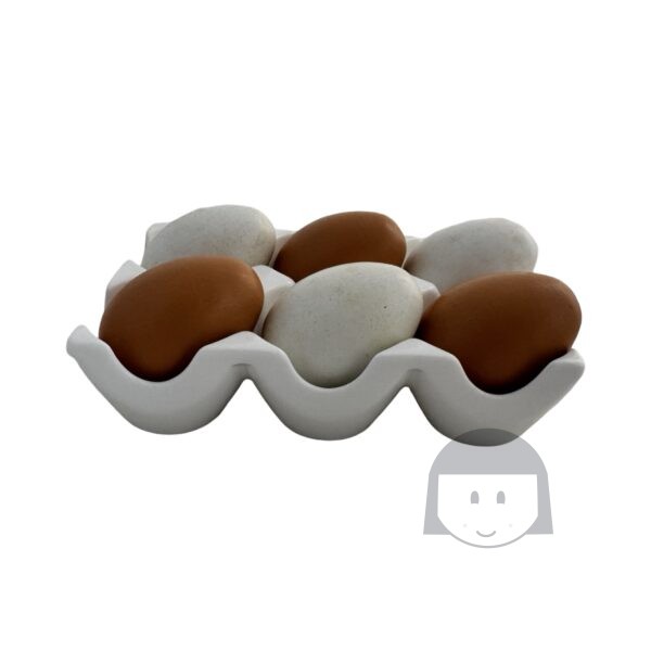 Dille Kamille Egg Holder + 6 Wooden Eggs - Image 3