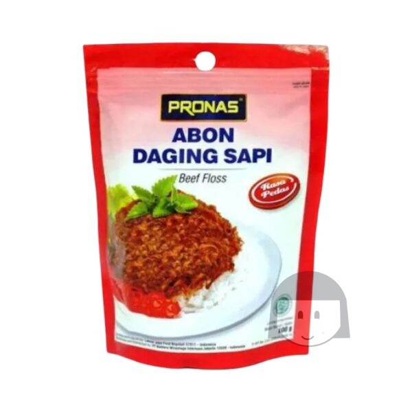 Pronas Abon Sapi Rasa Pedas 100 gr Exp. 12-02-2025