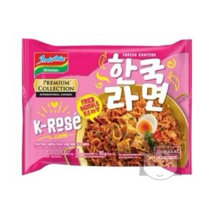 Indomie Premium Collection K-Rose Flavor Ramyeon Goreng Rasa Saus Rose Ala Korea 85 gr