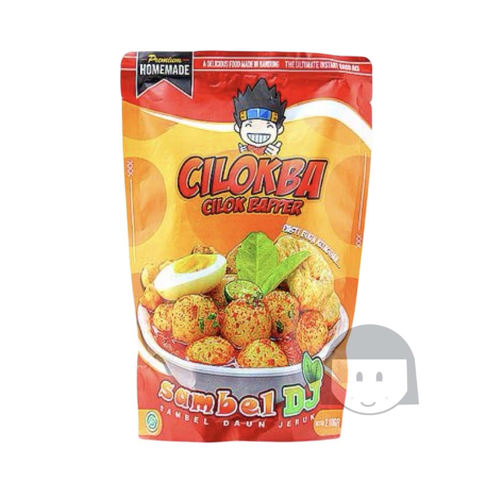 Cilokba Cilok Bapper Sambel Daun Jeruk 200 gr *FROZEN SENDING AT OWN RISK*