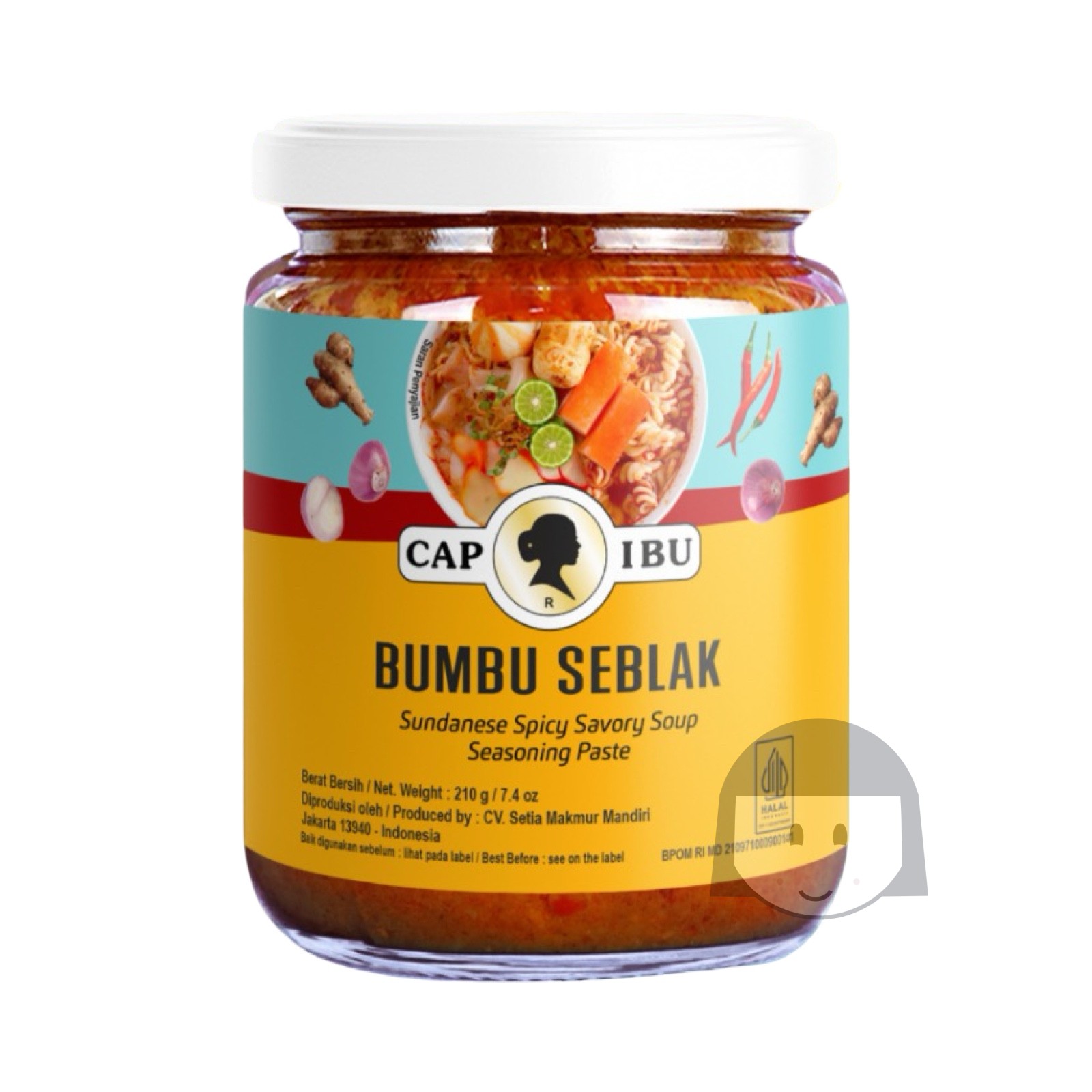 Cap Ibu Bumbu Bumbu Seblak 210 gr