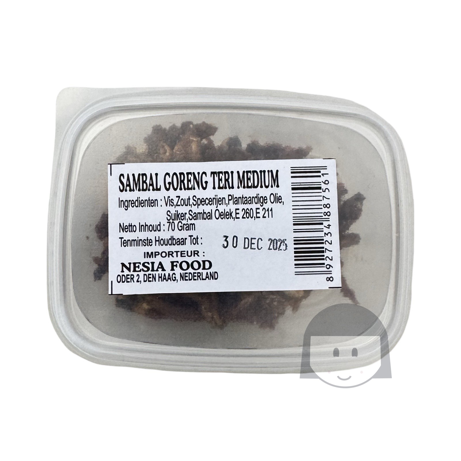Nesia Sambal Goreng Teri Medium 70 gr Exp. 30-12-2025 Clearance Sale Nesia Sambal Goreng Teri Medium 70 gr Exp. 30-12-2025