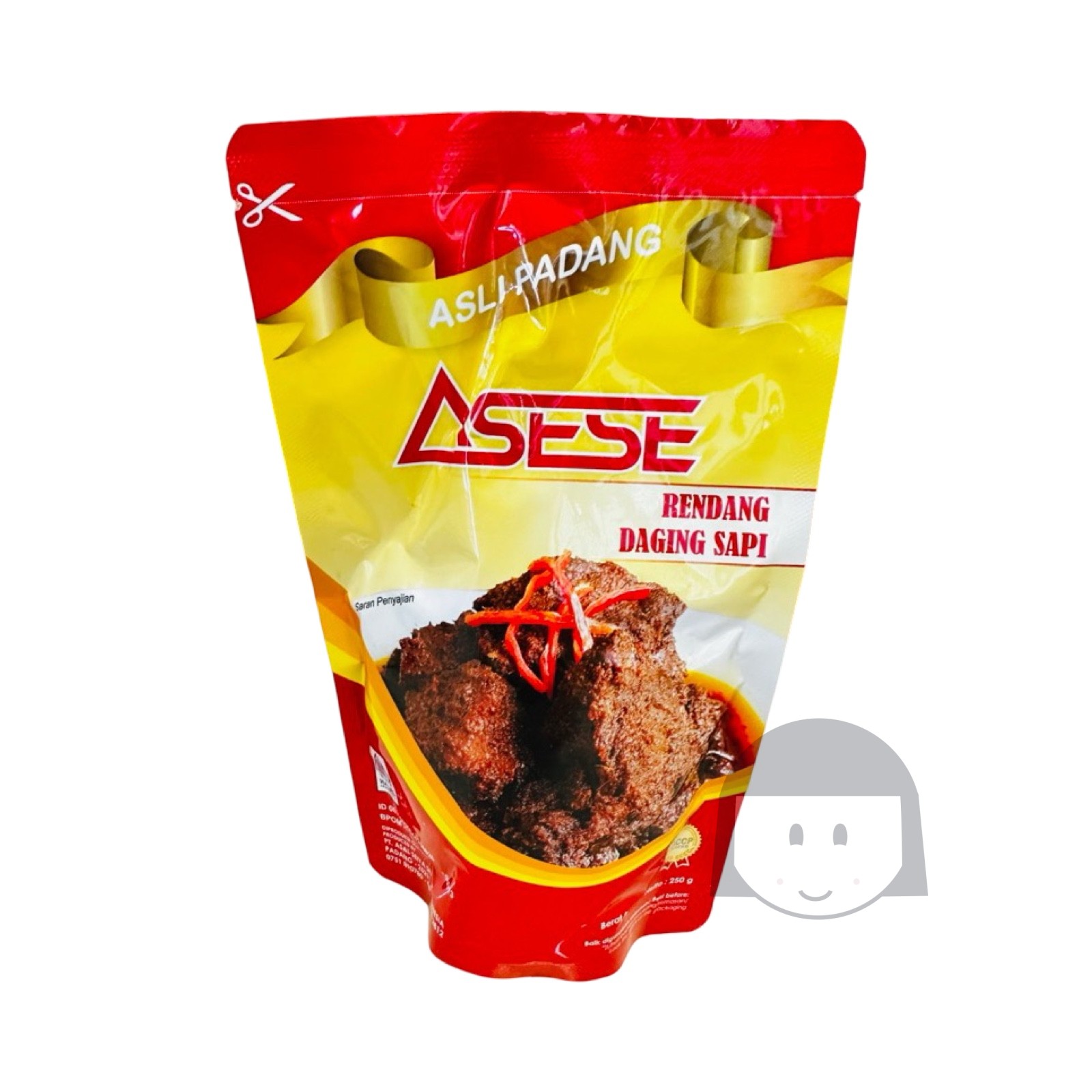 Asese Rendang Daging Sapi Asli Padang 250 gr *FROZEN SENDING AT OWN RISK* Fresh & Frozen Asese Rendang Daging Sapi Asli Padang 250 gr *FROZEN SENDING AT OWN RISK*