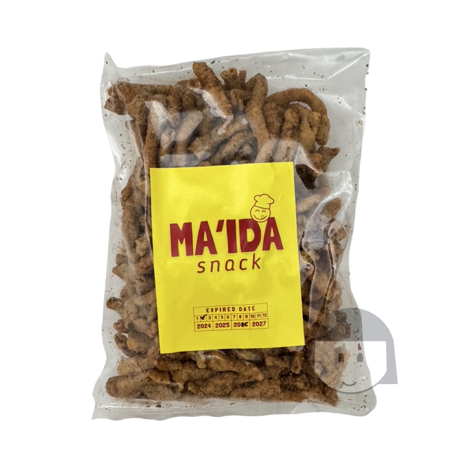 Maida Snack Keripik Usus Pedas 250 gr Limited Products Maida Snack Keripik Usus Pedas 250 gr