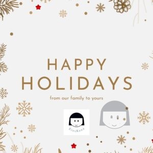 KiosKana Holiday Card / CHOOSE 1 DESIGN PLEASE